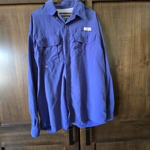 Magellan Outdoors Men's Blue Shirt Jacket
